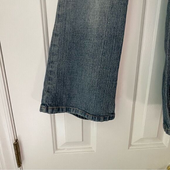 Steve & Barry’s Denim Girls Flare Jeans with Butterfly Applications Size 10 R - Picture 6 of 16